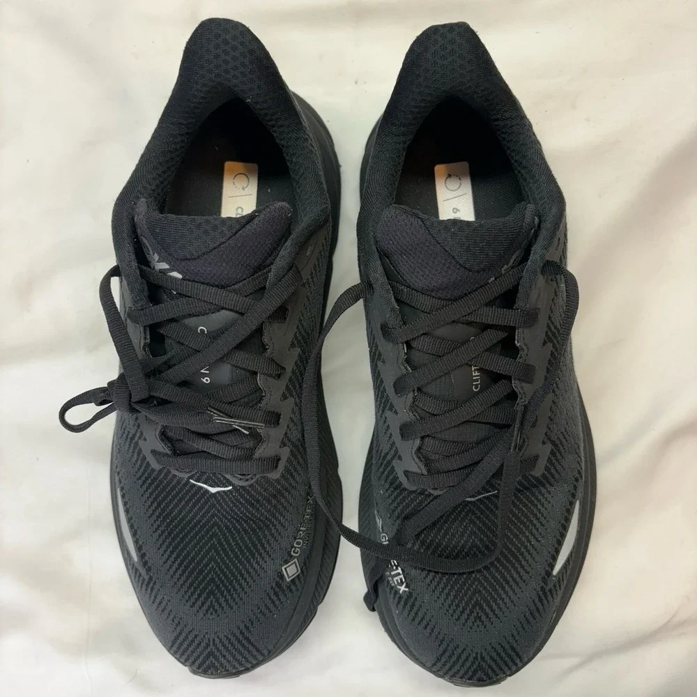 Hoka One One Clifton 9 Gore-Tex Running Shoes Men's US 9 D EU 43 1141470F BBLC